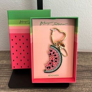 Betsey Johnson | Watermelon Bag Charm
